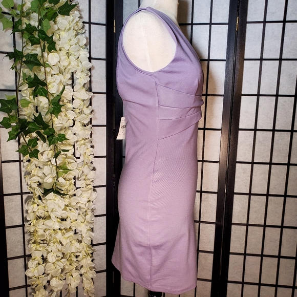 Fashion Nova Loving Feeling Mini Dress Lavender Size Medium - Picture 5 of 6